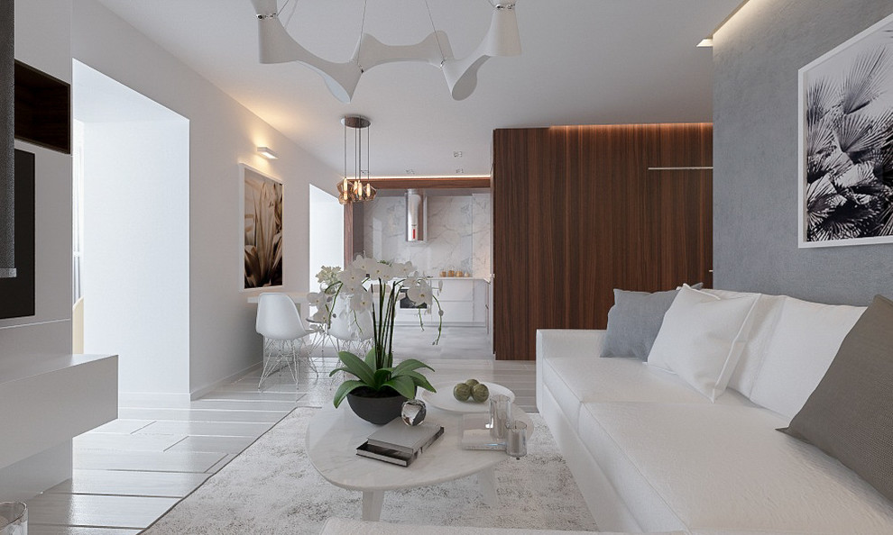 Белый с акцентом.