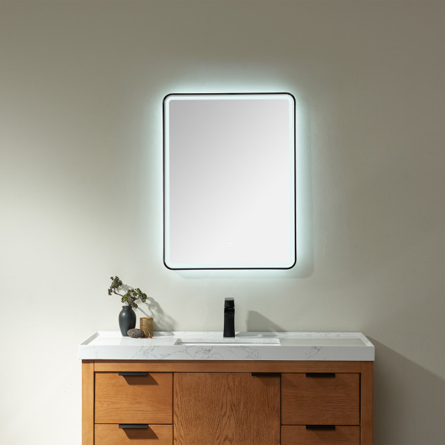 houzz bathroom vanity mirrors