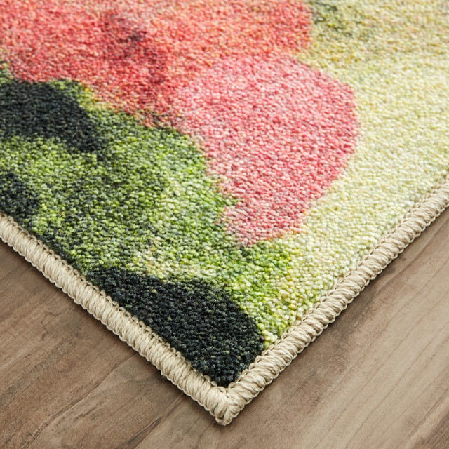 Mohawk Prismatic Blossoms Rug Contemporary Area Rugs by Mohawk