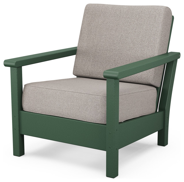 Polywood Harbour Deep Seating Chair Contemporary Outdoor Lounge