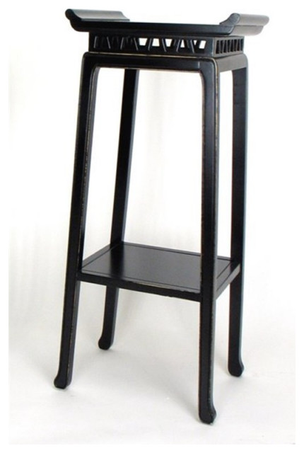Wayborn Chow Plant Stand in Antique Black