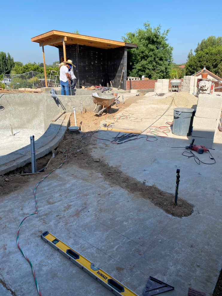 Pool remodeling