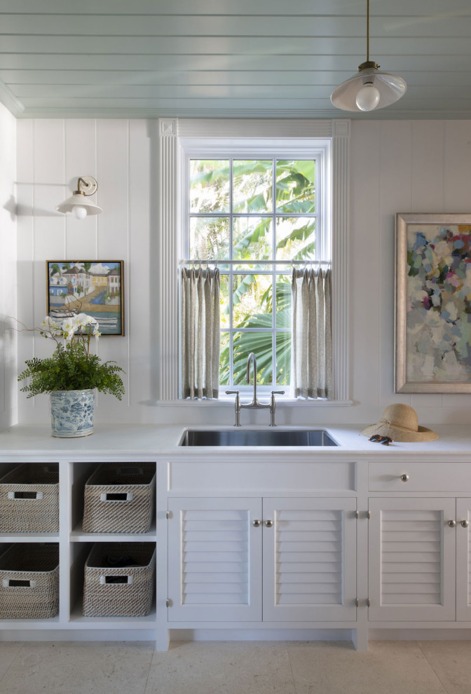 Inspiration for a coastal utility room in Minneapolis.