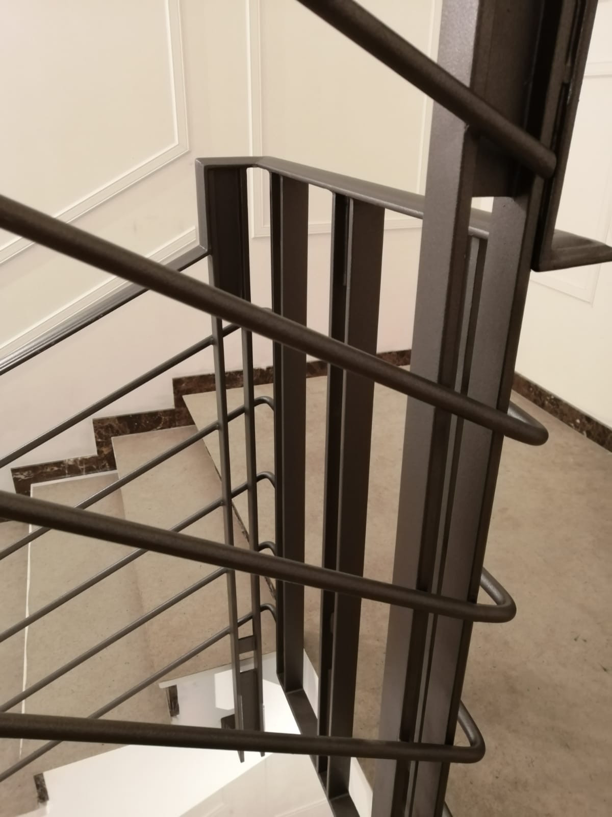 Перильное ограждение по проекту дизайнера