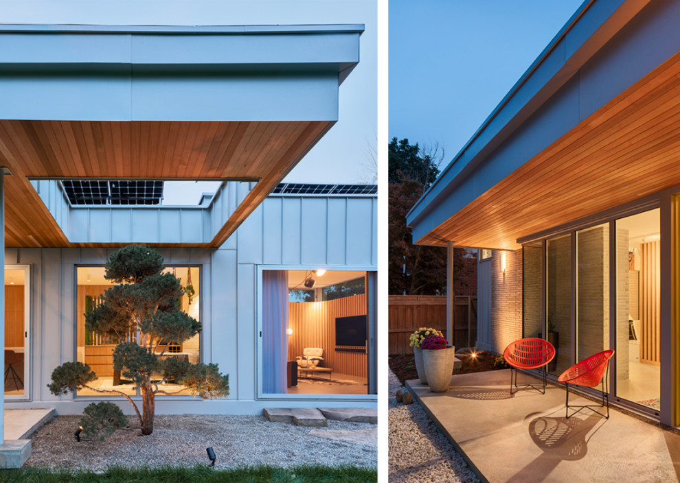 kul grilles Air Vent Covers Add Extra Warmth To This Midcentury Modern