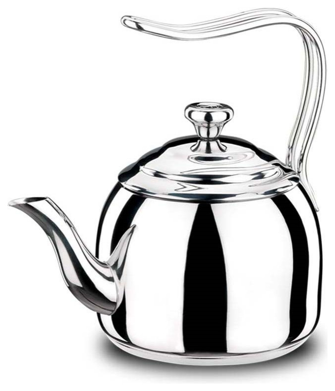 Korkmaz Droppa Quart HighEnd Stainless Steel InductionReady Teapot