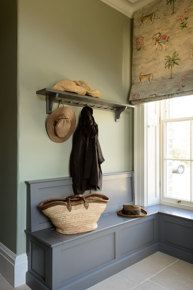 Photo of a country powder room in Other.