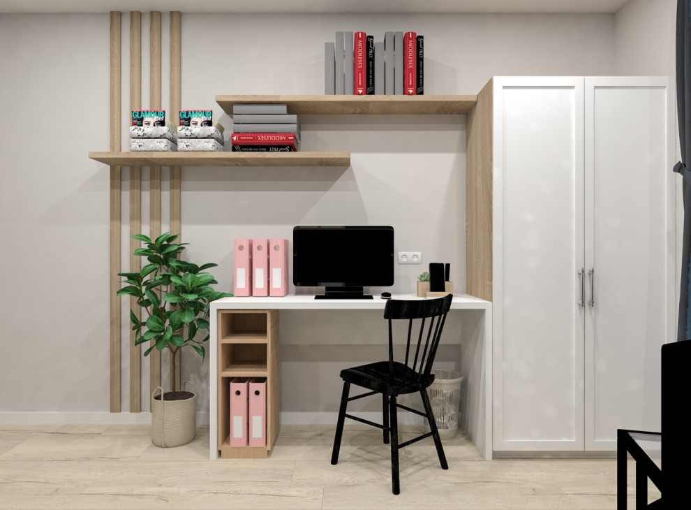 Визуализация кабинетной зоны из проекта