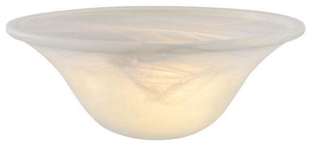 23517-11 Replacement Alabaster Torchiere Lamp Glass(42mm) Shade ...