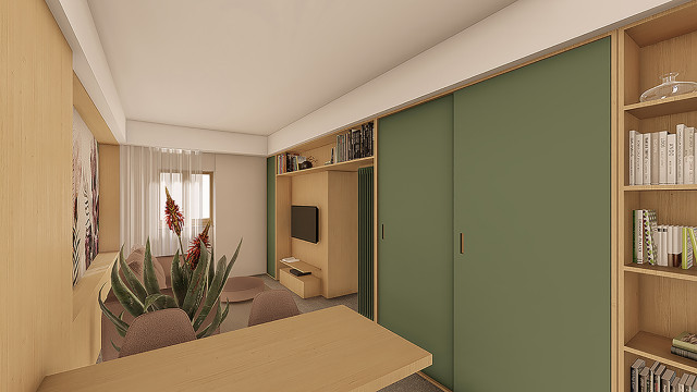 CASA L contemporary-living-room