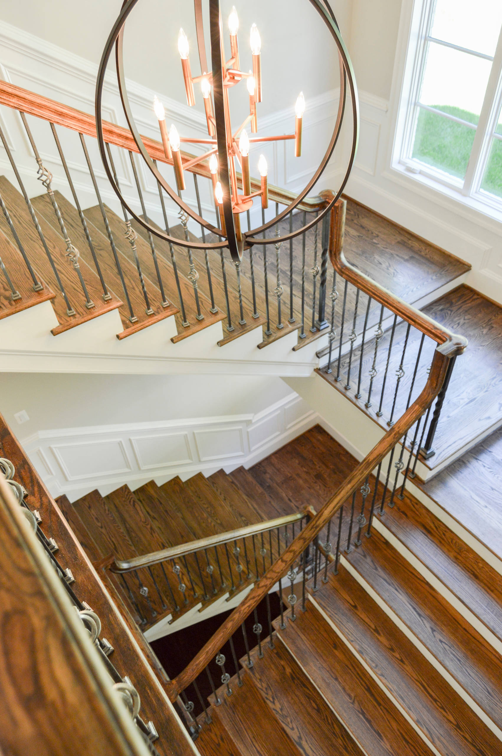 38_European Style Circular Balcony and Multi-level Staircase, Middleburg, VA 201