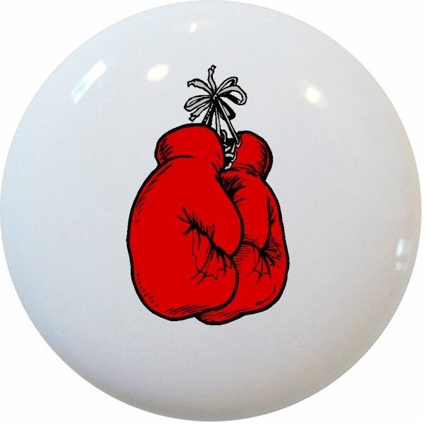 Boxing Gloves Ceramic Knob Contemporary And Drawer Knobs