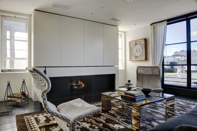 Soho Duplex Penthouse trendy-dagligstue