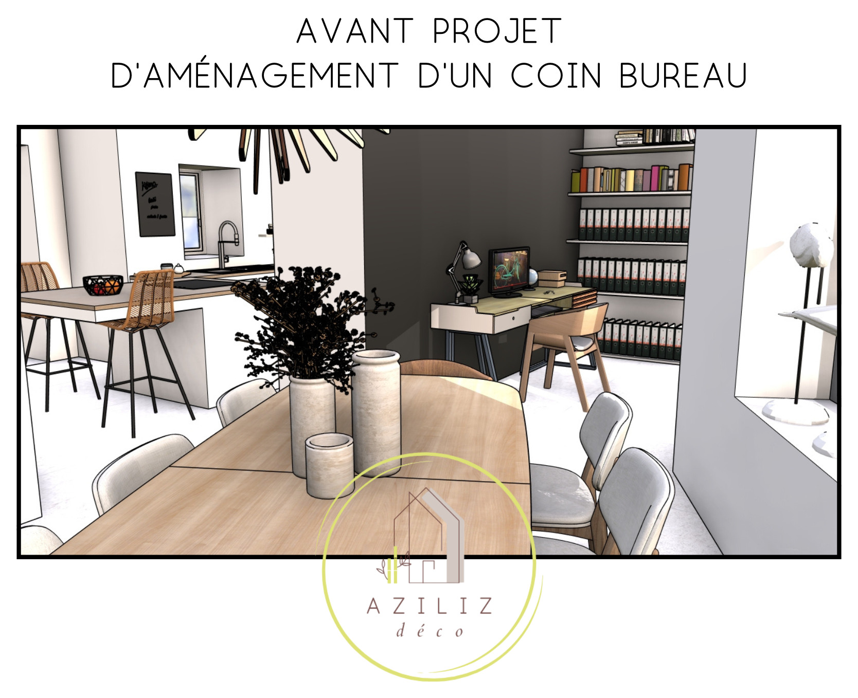 COACHING DECO création d'un espace de travail à domicile