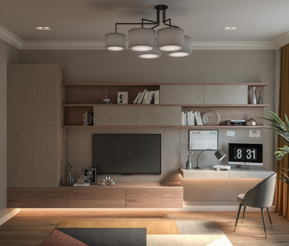 Гостиная. ЖК Среда, г.Москва