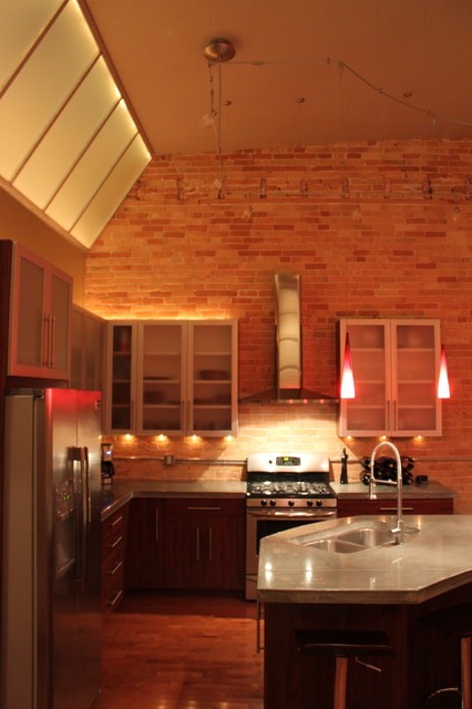 Loft modern-kitchen