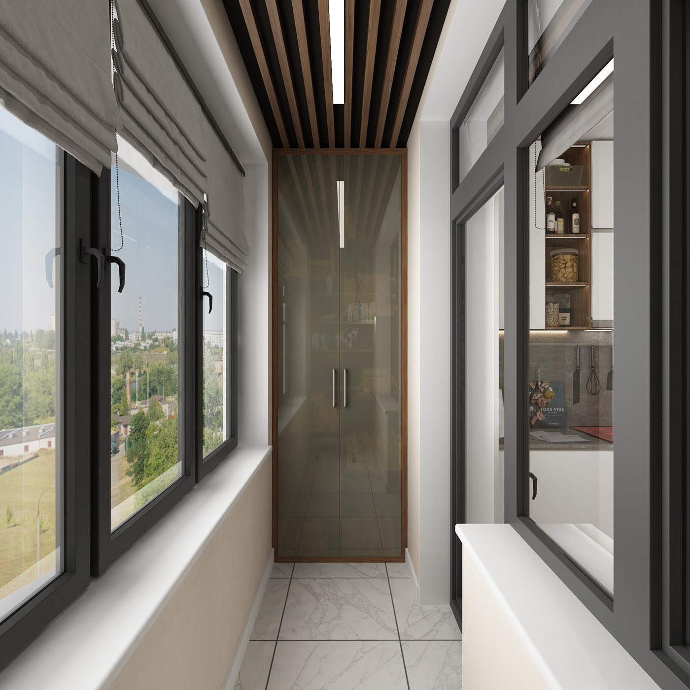 Квартира ЖК Достояние 100 м2 (Современный стиль)