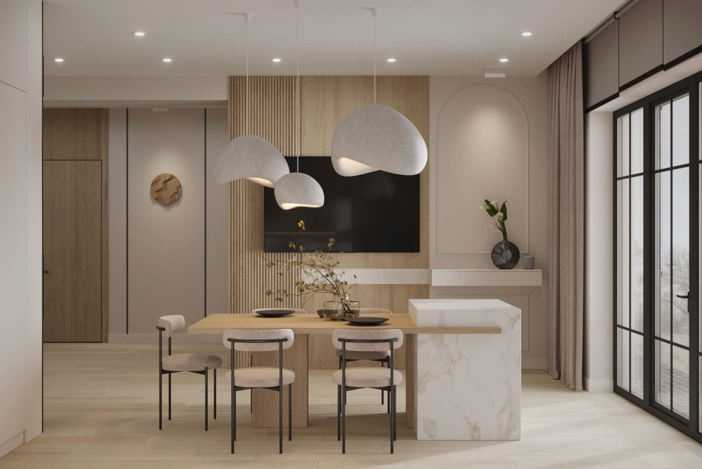 Дизайн интерьера дома в стиле Джапанди