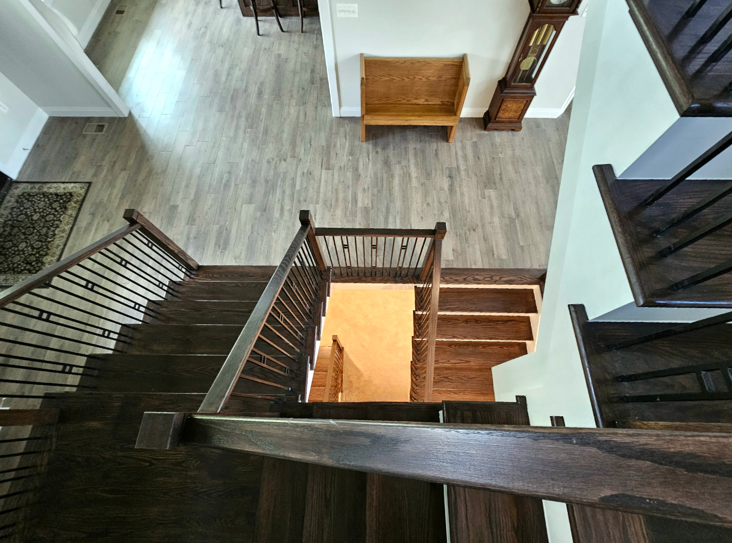 109_Impressive Floating Staircase in Countryside Retreat, Upper Marlboro, MD