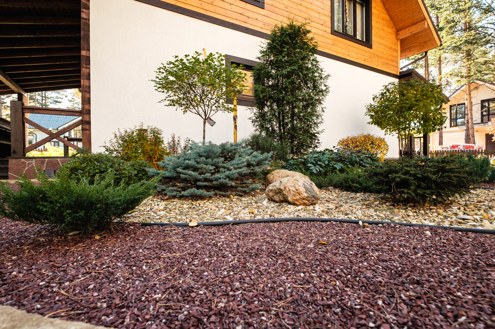 У леса на опушке