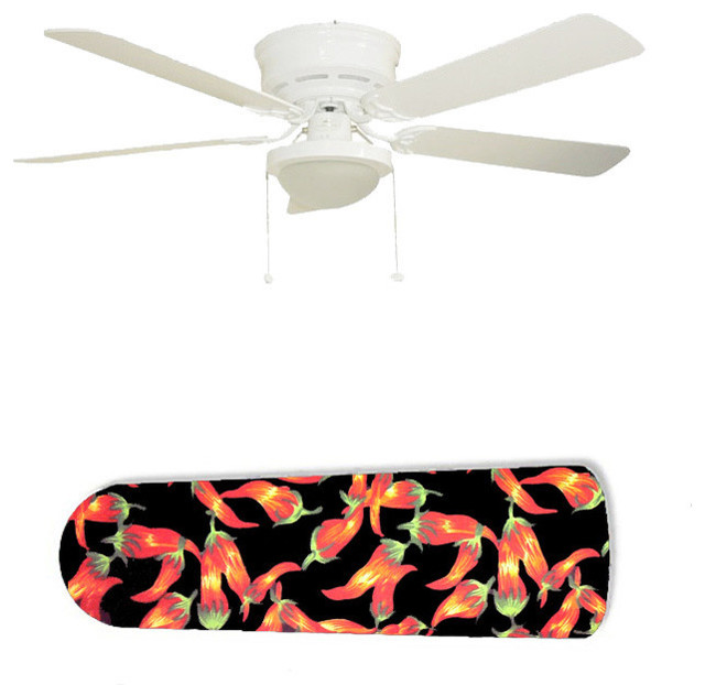 Red Hot Chili Peppers Chiles 52 Ceiling Fan And Lamp Contemporary Red Hot Chili Peppers Chiles 52 Ceiling Fan And Lamp