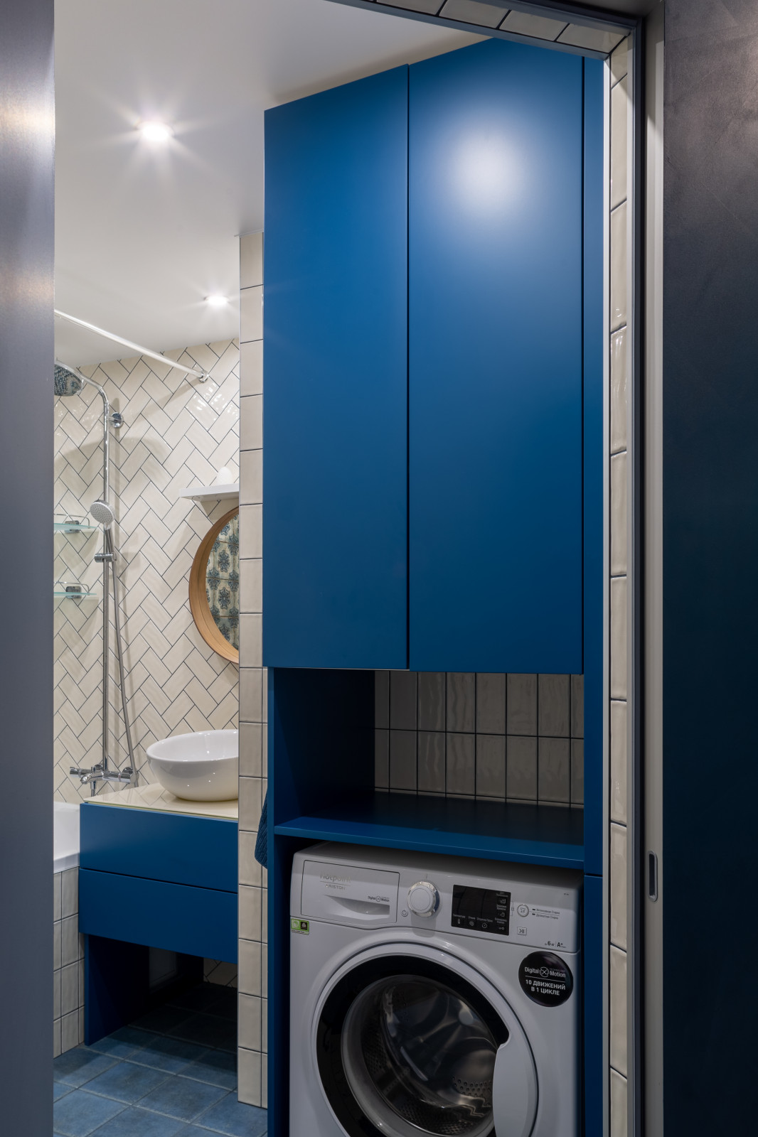 Простор и функциональность: дизайн ванной комнаты