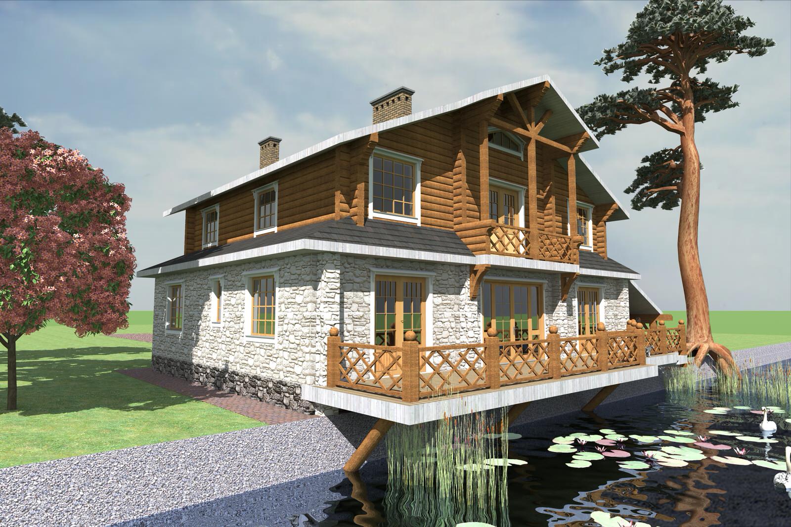 Деревянные строения