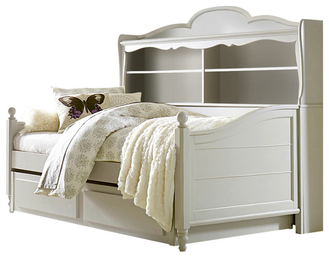 Westport Bookcase Daybed With Trundle Storage Drawer Morning Mist Westport Bookcase Daybed With Trundle Storage Drawer Morning Mist