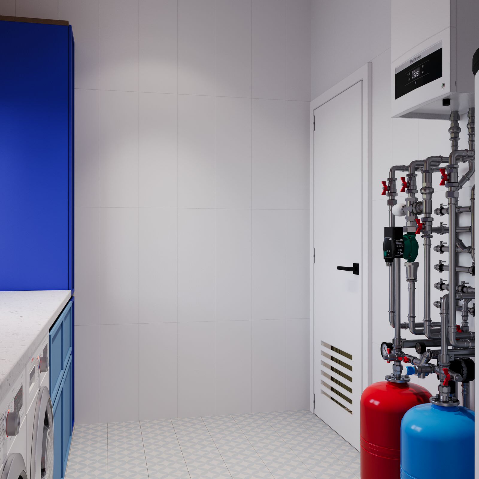 Дизайн 2х этажного дома в стиле эклектика