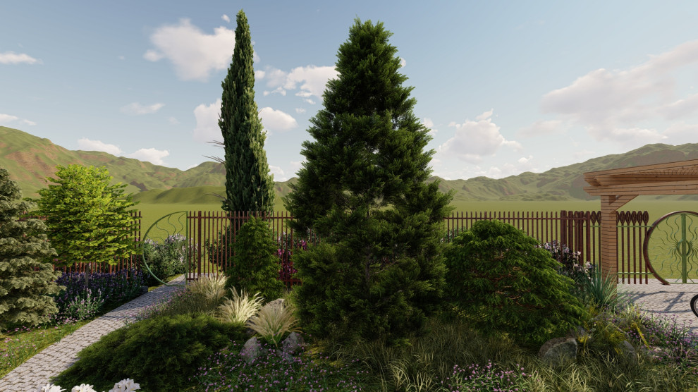 Каменистые устройства на участке 7 соток. "День/Ночь"