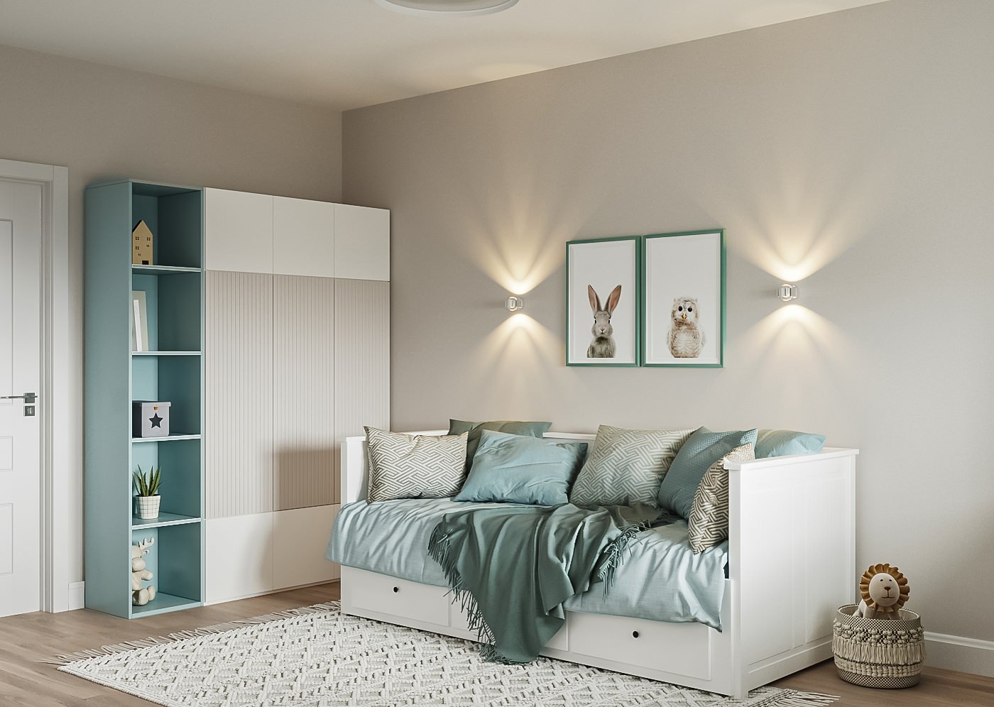 Детская в современном стиле