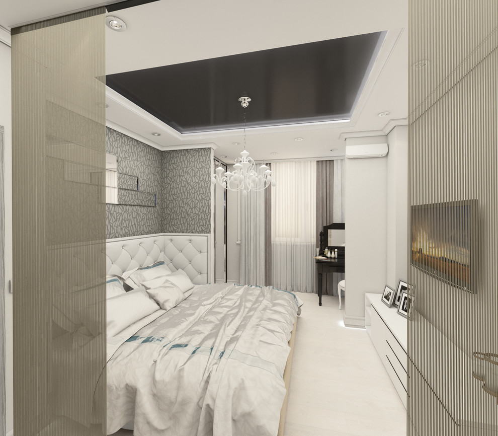 Дизайн интерьеров трёхкомнатной квартиры. Современный стиль.