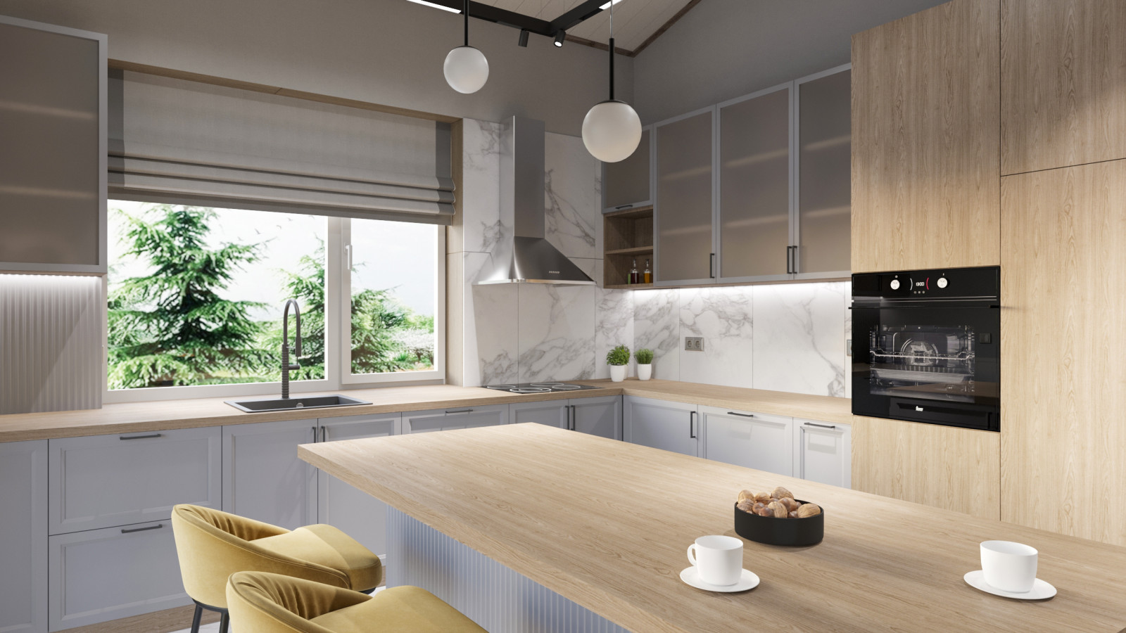 Дом с верандой