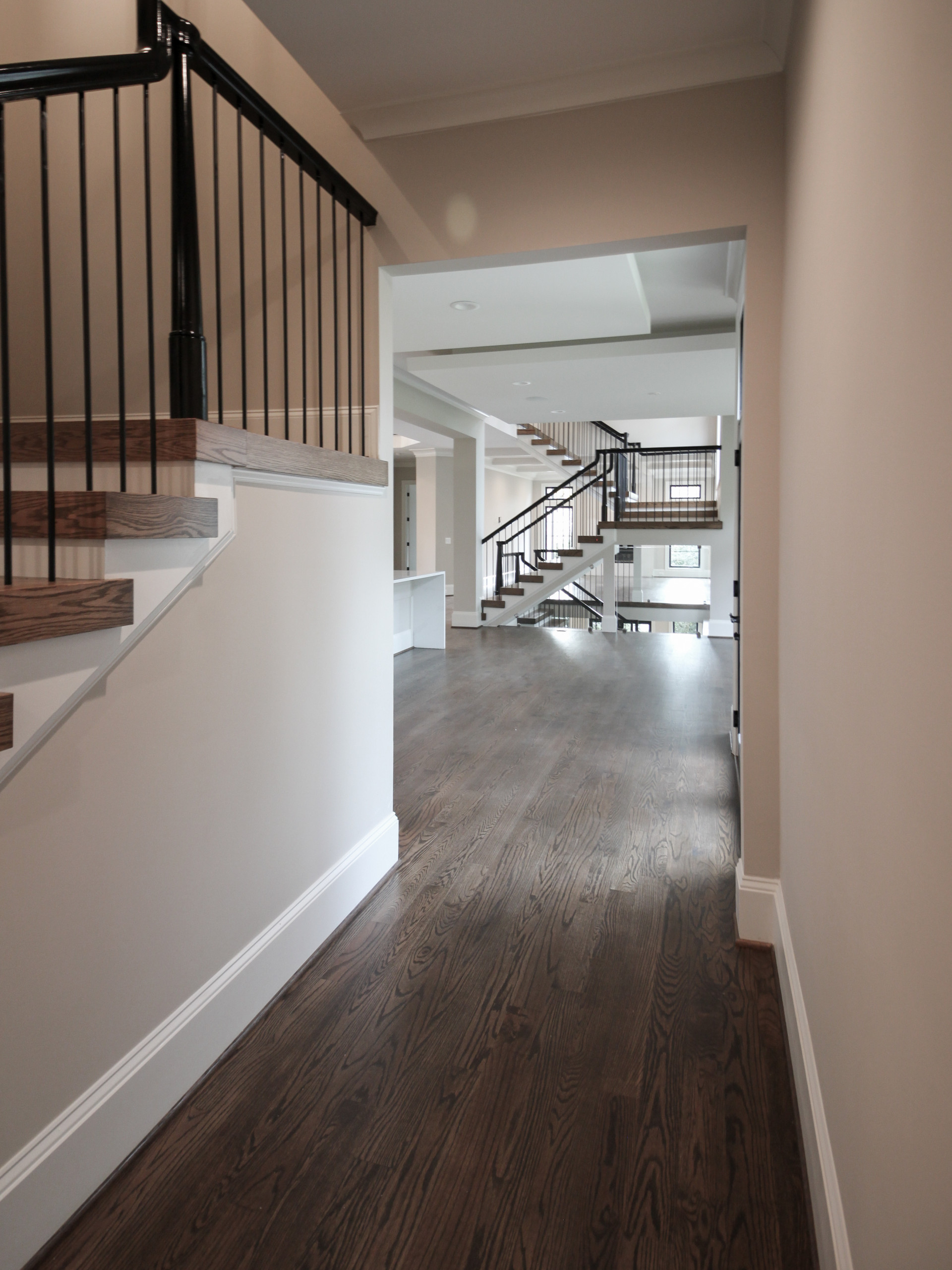 89_Eclectic and Edgy Staircase in French Contemporary Residence, McLean VA 2210