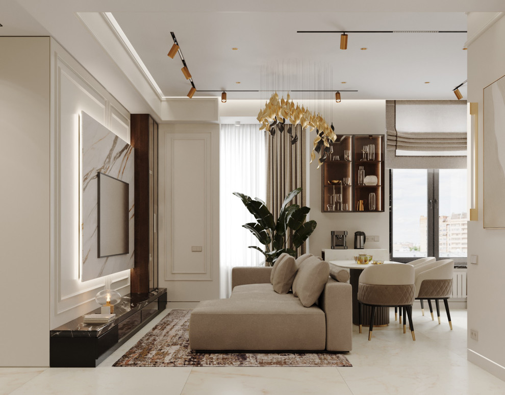 Современная семейная квартира 92 м² в ЖК бизнес-класса - Вест Гарден