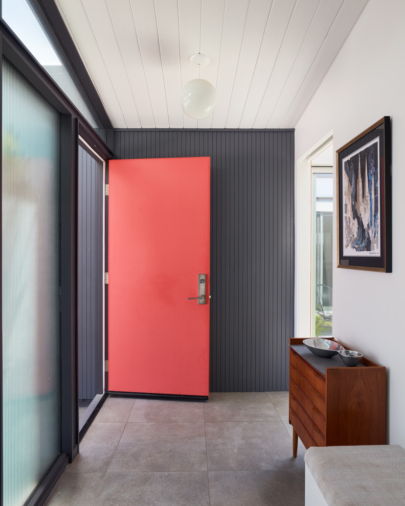 Inspiration for a 1950s entryway remodel in San Francisco