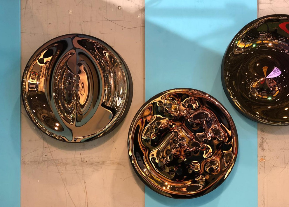 Sun & Moon glass objects