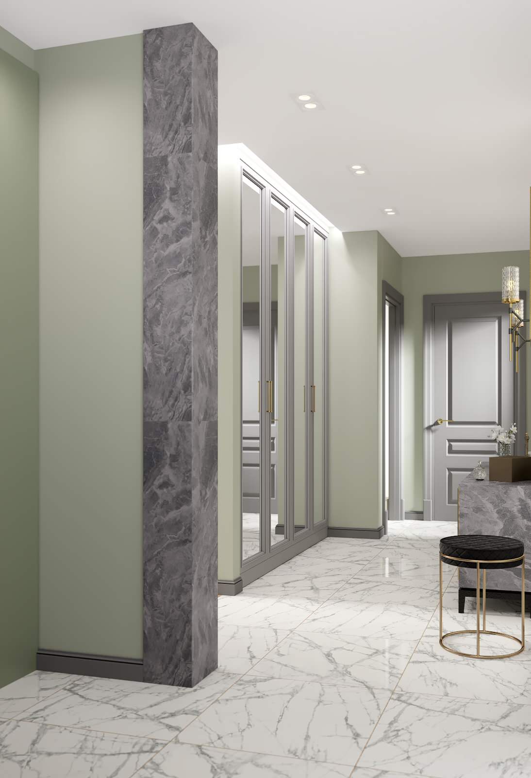 Трехкомнатная квартира