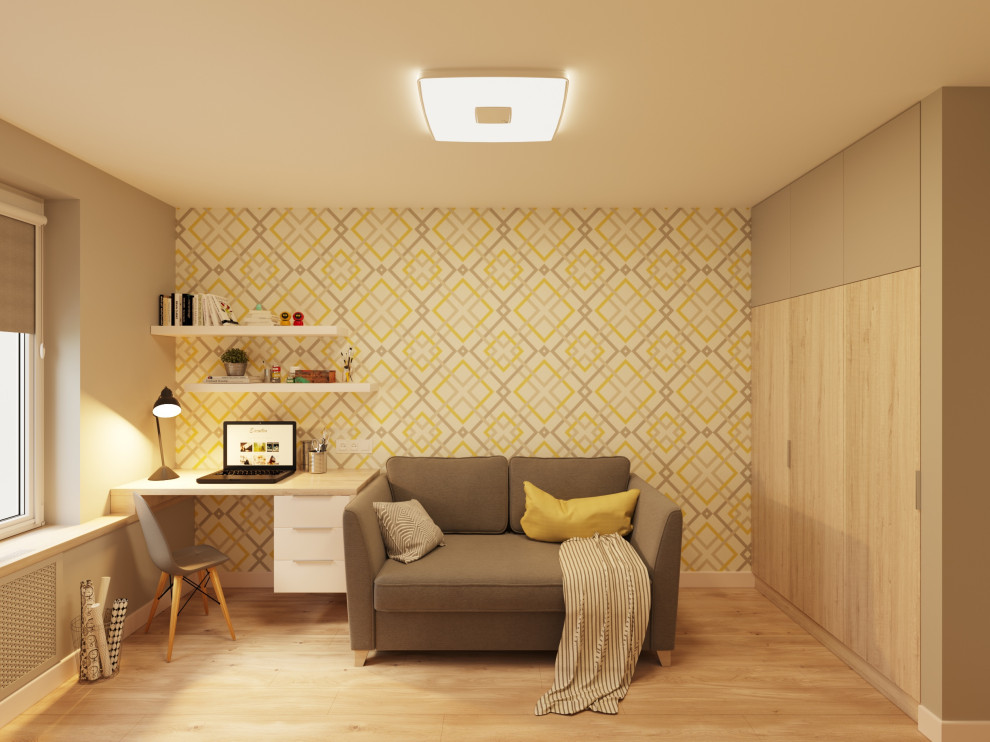 Дизайн проект двухкомнатной квартиры на Грайвороновской улице в Москве