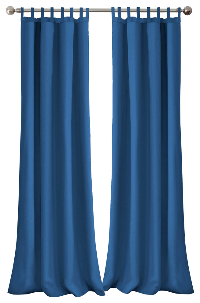 Matine Indoor/Outdoor Window Panel, 52"x84" Contemporary Curtains