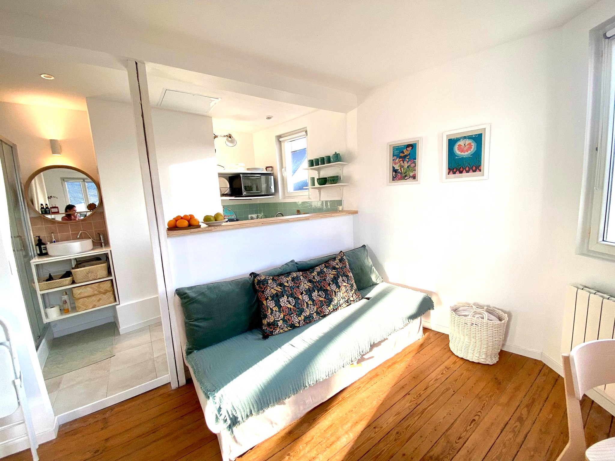 Rénovation complète d'une petite surface de 17m2