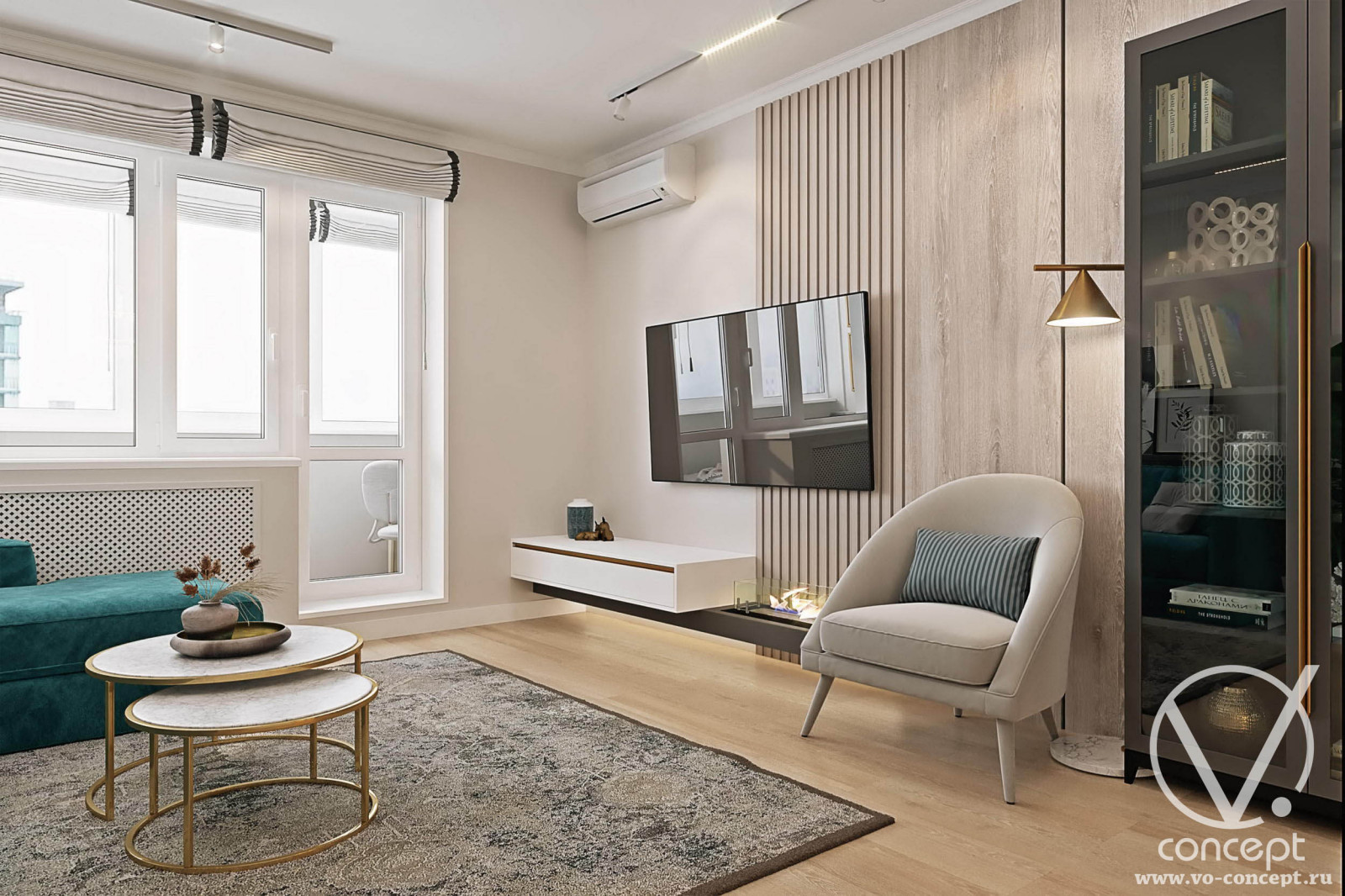 Однокомнатная квартира на востоке Москвы. 45 м.кв.