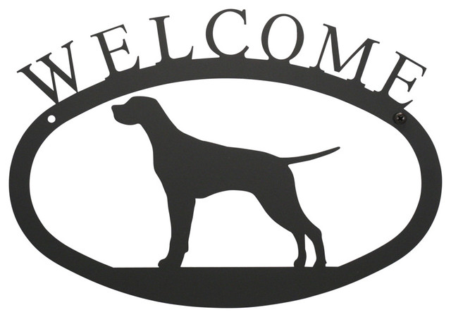 Welcome Sign, Small, Pointer