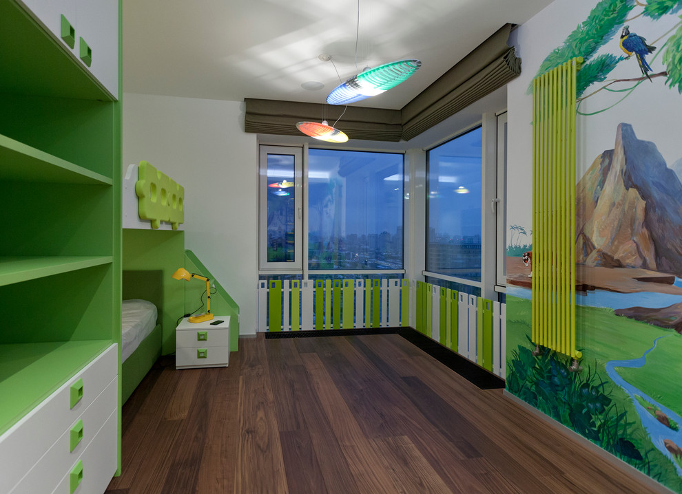 Квартира в Москве "Шалфей и тик"