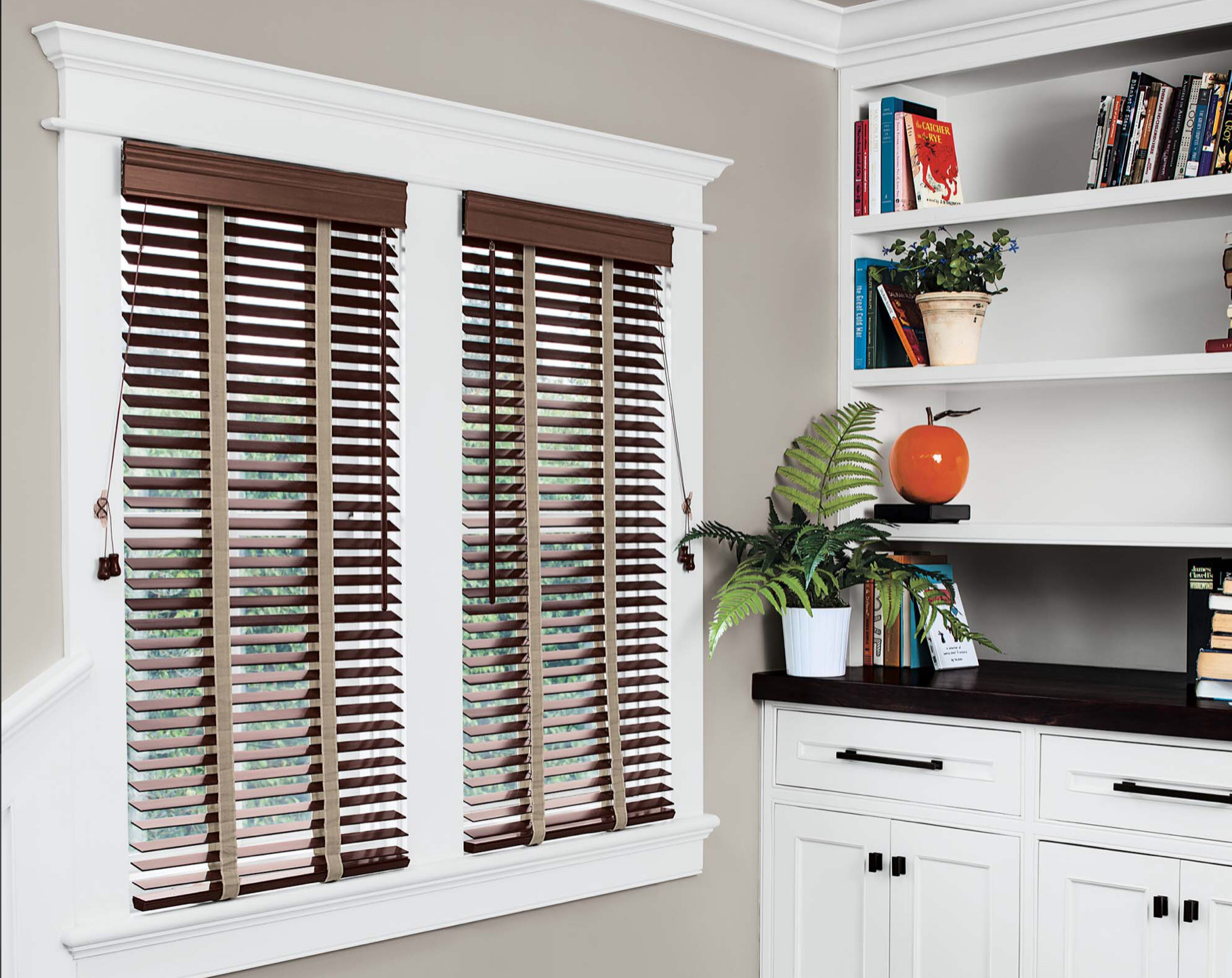 Wood Blinds With Ladder Tape - Photos & Ideas | Houzz