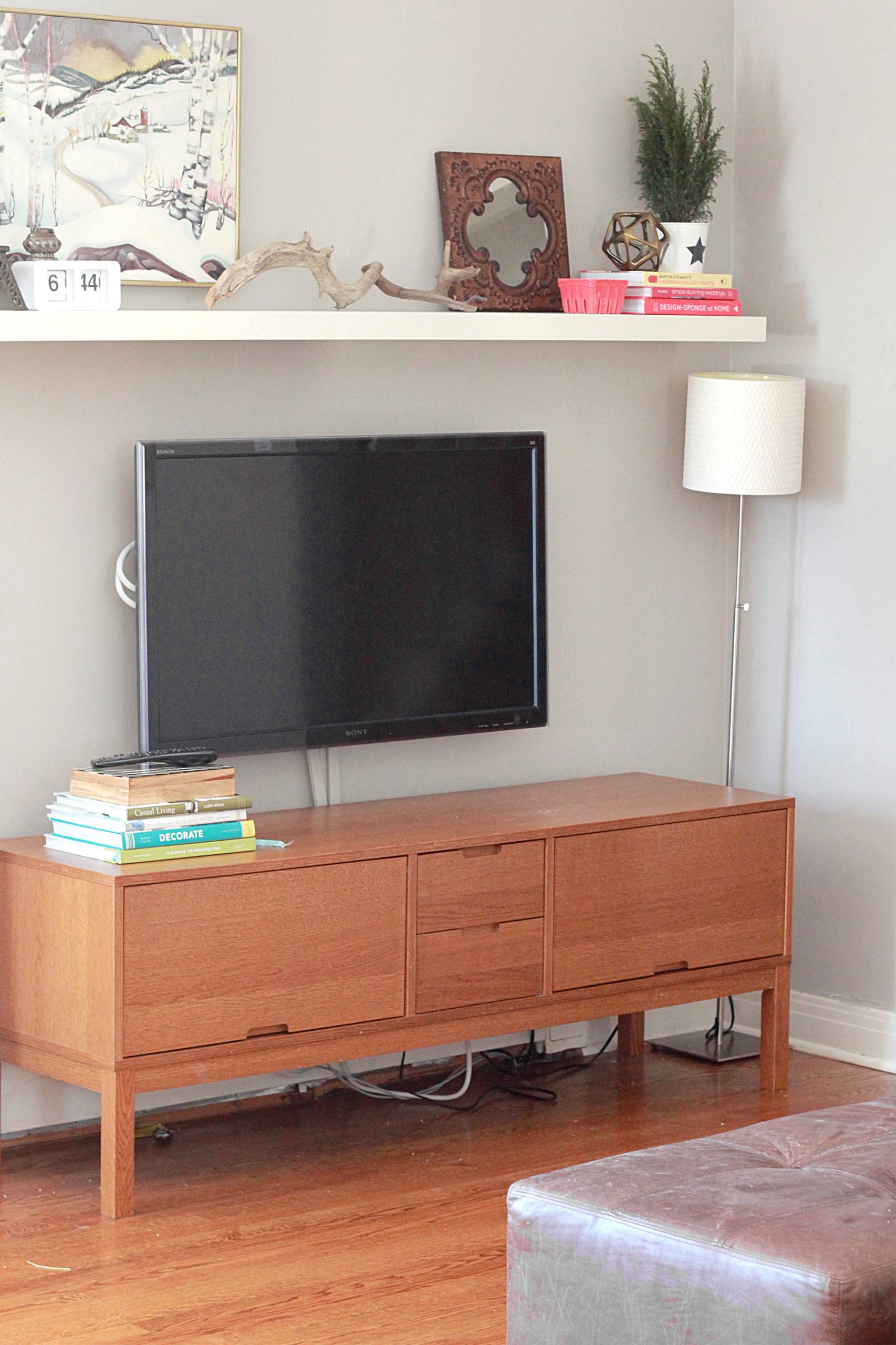 Shelf Above Tv Houzz