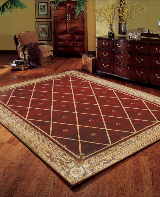 Nourison Ashton House AS03 Sienna Area Rugs, Rectangular 3'6" x 5'6" Victorian Area Rugs