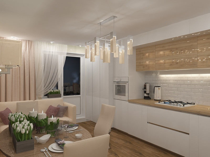 Кухня-гостиная 18 кв.м.