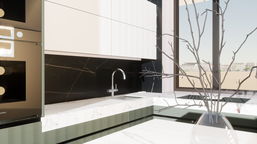 Индивидуальный жилой дом Альпийская деревня 125 м2