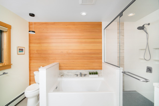 Peaceful Master Suite contemporary-bathroom